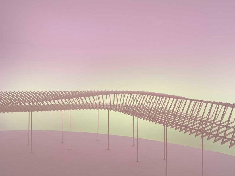 dorte mandrup's sensuous installation takes visitors of the venice biennale to an arctic extreme
