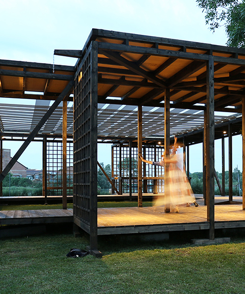 this venice freespace dance pavilion brings biennale visitors and local residents together