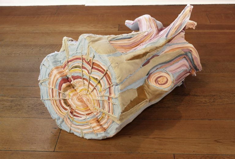 Stumping Textiles artist uses discarded and disused fabric to create intricately layered ...