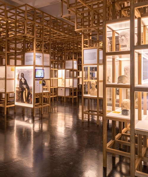 francis kéré devises three gallery spaces for an exhibition on racism