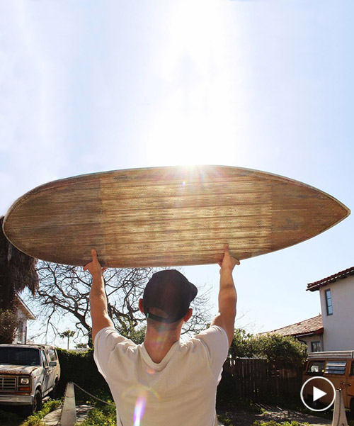 french architect françois jaubert turns trash into eco-friendly surfboards