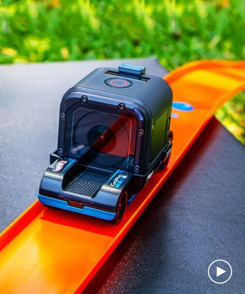 the $1 hot wheels zoom is a nifty little gopro accessory to capture all your stunts