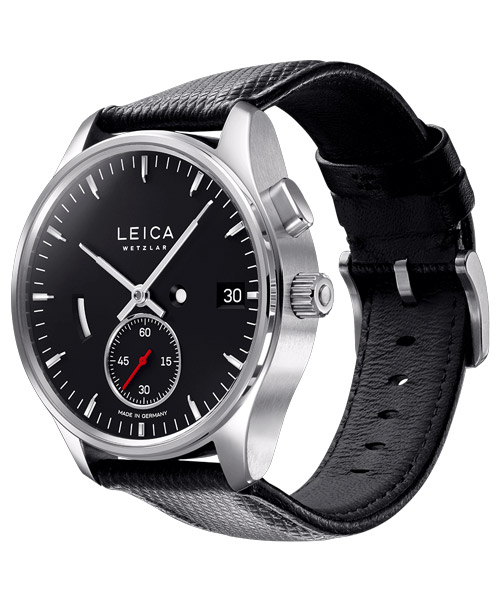 leica reveals manual-winding minimalist watches