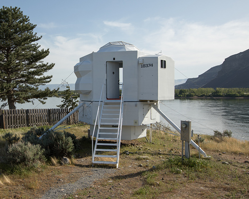 this 250-square-foot micro home is inspired by the apollo 11 lunar lander