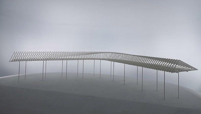 dorte mandrup's sensuous installation takes visitors of the venice biennale to an arctic extreme