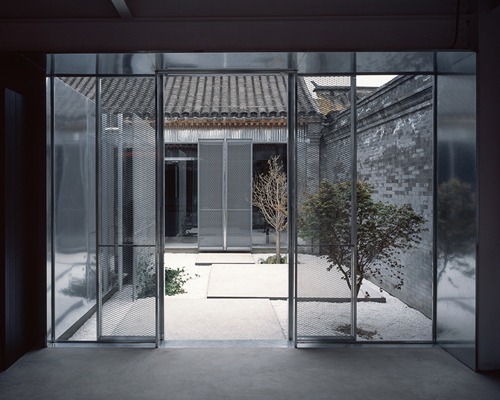 MINOR lab transforms a beijing hutong into a permeable office and exhibition space