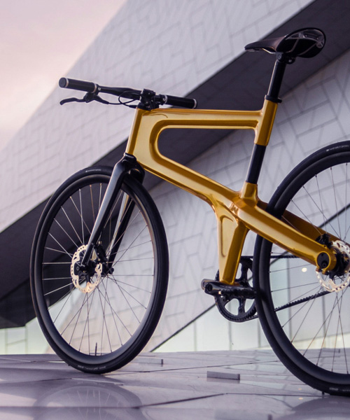 mokumono's locally-produced delta bike takes its cues from the automotive industry