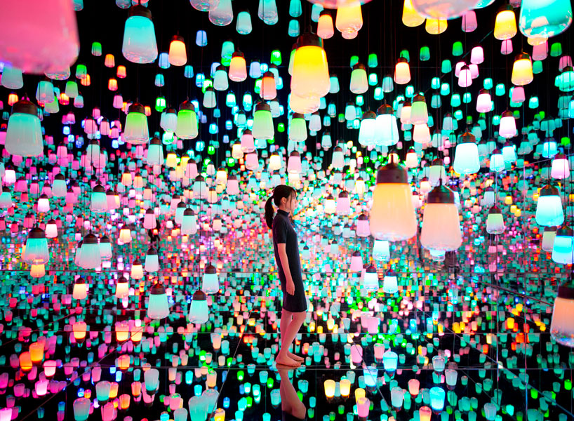 teamlab's dreamlike digital art museum in tokyo