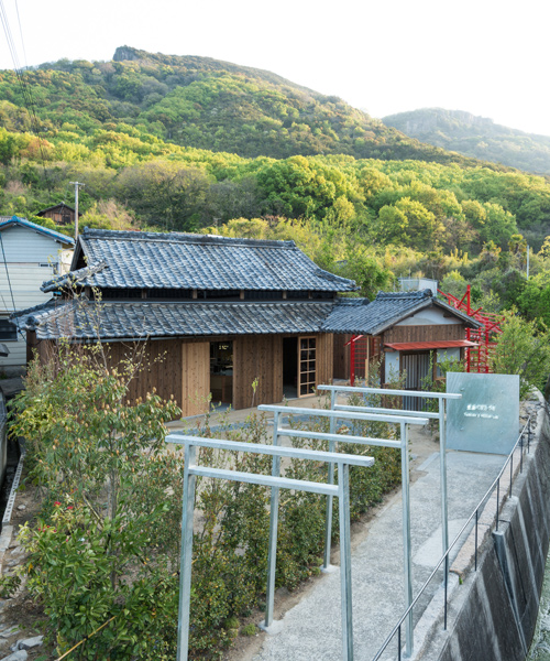 naruse inokuma architects transforms traditional dwelling into 'teshima 8 million lab'