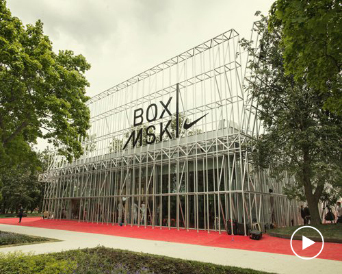 NIKE reveals moscow-based sports facility inspired by russia's 'cage football' subculture