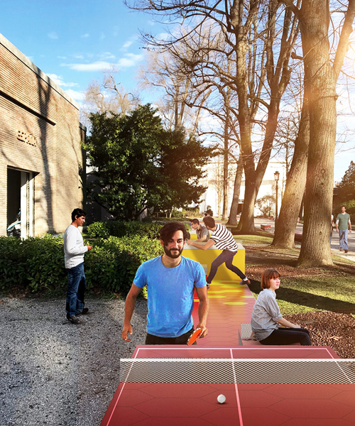 maloco collective proposes ping pong diplomacy installation at venice biennale