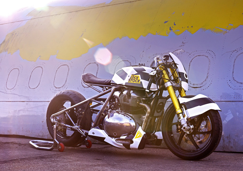 custom royal enfield lockstock is their fastest motorcycle to date