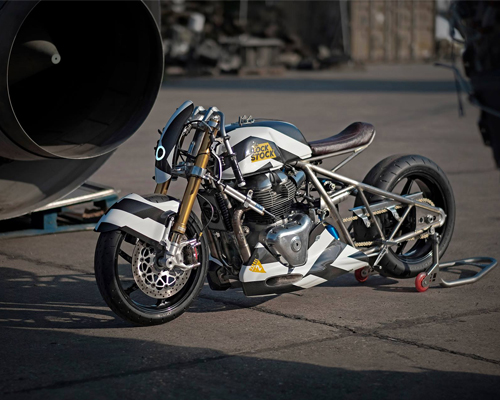 custom royal enfield lockstock is their fastest motorcycle to date