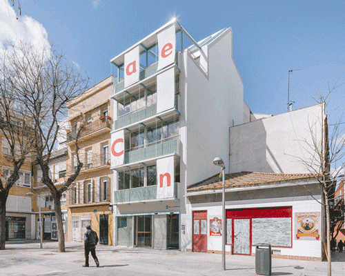elii transforms 1950s madrid building with new façade and flexible interiors