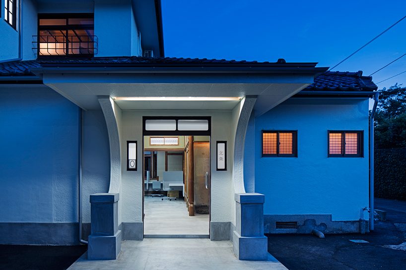 schemata architects contrasts organic and inorganic elements in japanese house renovation