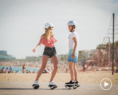 segway's drift W1 is a pair of e-skates that takes rollerblading to the next level