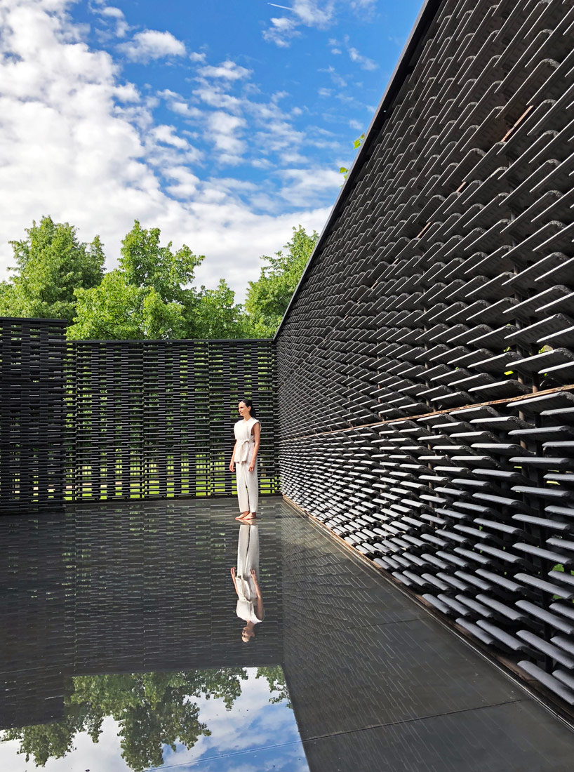 frida escobedo's 2018 serpentine pavilion opens in london