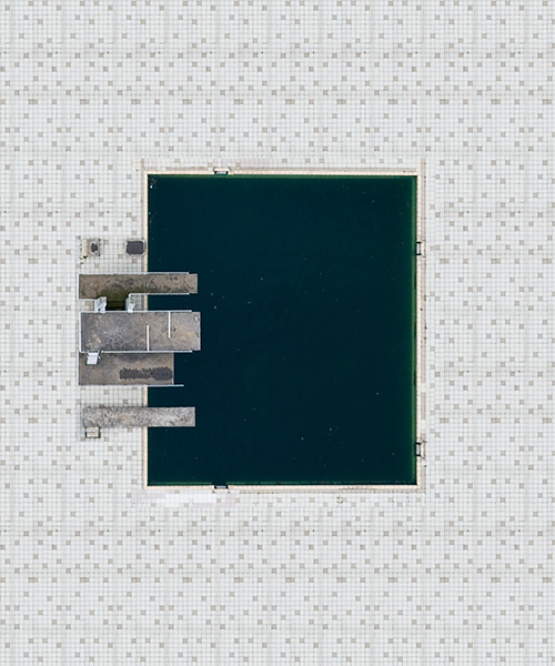 stephan zirwes offers uncanny orthographic aerial photography with his latest 'pools'