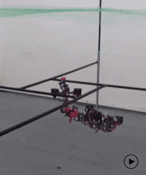 japanese dragon drone slithers autonomously through the air like a flying snake