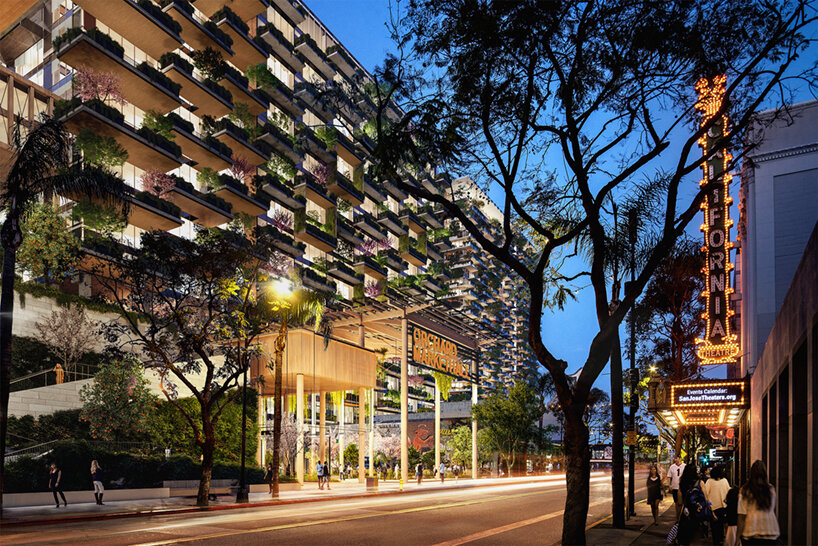 a vertical orchard will host sunny workspaces at san jose's westbank campus