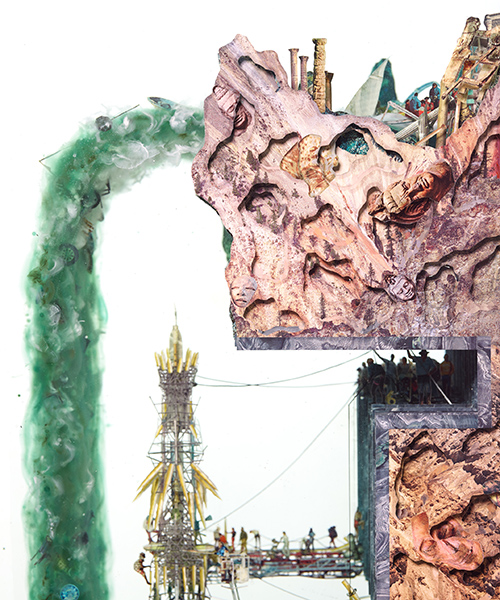 dustin yellin offers a vision of space exploration suspended in glass