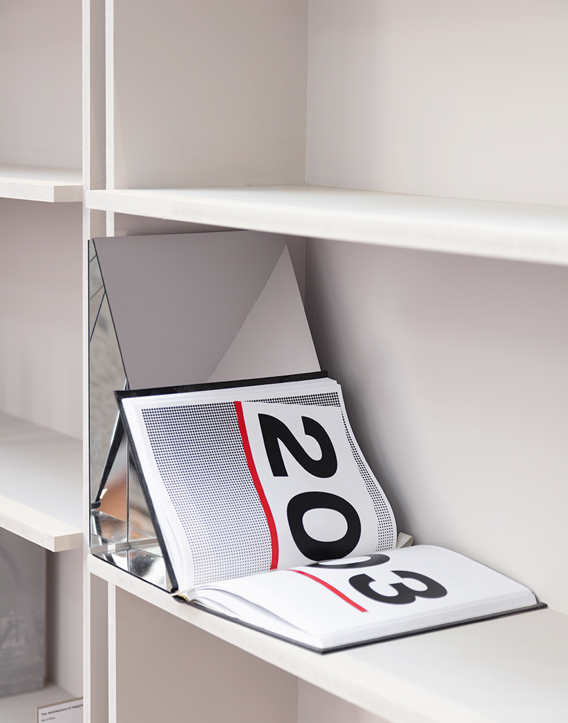 abruzzo bodziak transforms new york's storefront gallery into a library for future books
