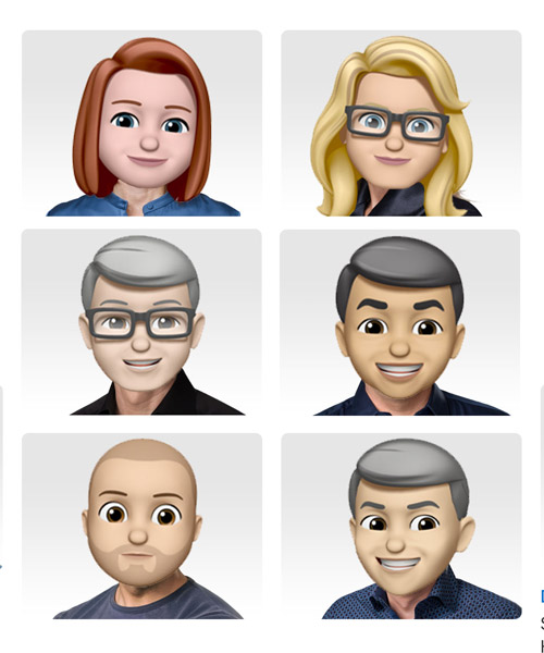 apple celebrates world emoji day by swapping its executives' headshots for memojis