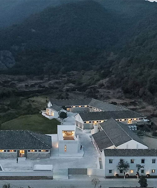 ares harmonizes architecture and nature in its chinese granary station transformed hotel