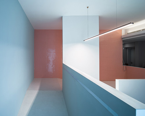 the design of this home in beijing is focused on dog's comfort, by atelier about architecture