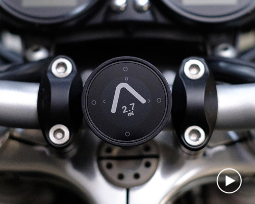 beeline moto smart navigation device for motorcycles provides an easy and safe drive
