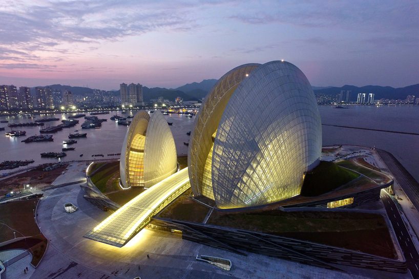 BIAD references the moon, the sea and its tides in zhuhai opera house ...