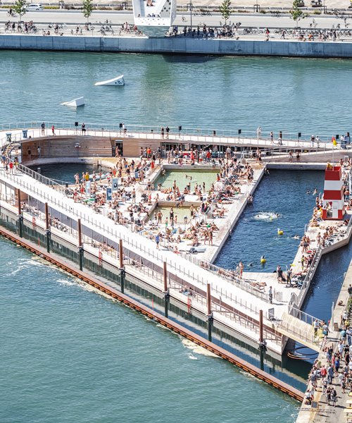 BIG's aarhus harbour bath is open for the summer