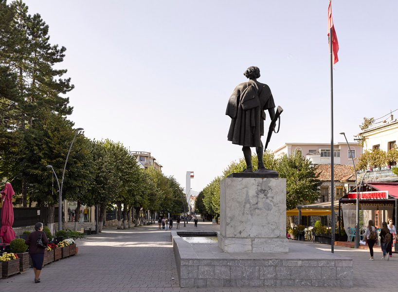 BOLLES+WILSON redesigns a historical theater in albania and gives it a new 'face'