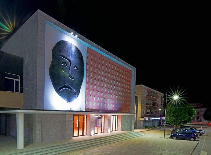 BOLLES+WILSON redesigns a historical theater in albania and gives it a new 'face'