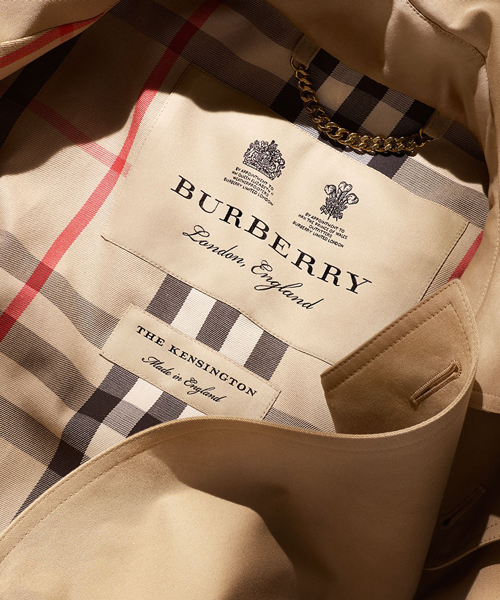 Burberry to Stop Burning Clothing and Other Goods It Can't Sell