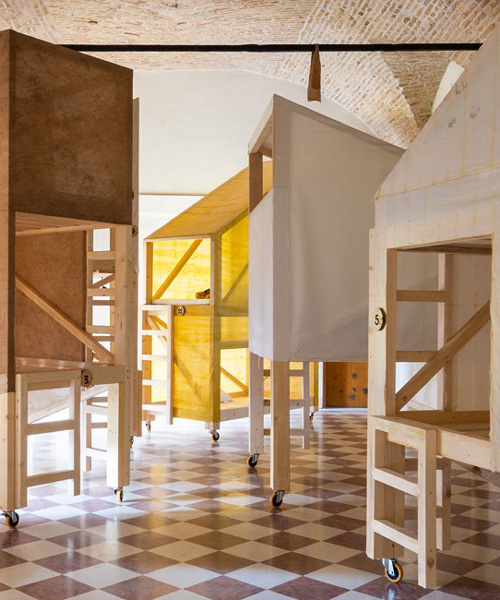 camposaz builds temporary dormitories as sleeping alternatives for venice biennale guests