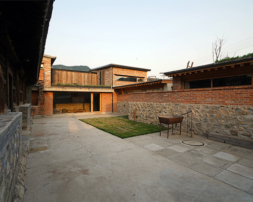 xian architects uses local brick and woodwork to renovate courtyard house in northern china