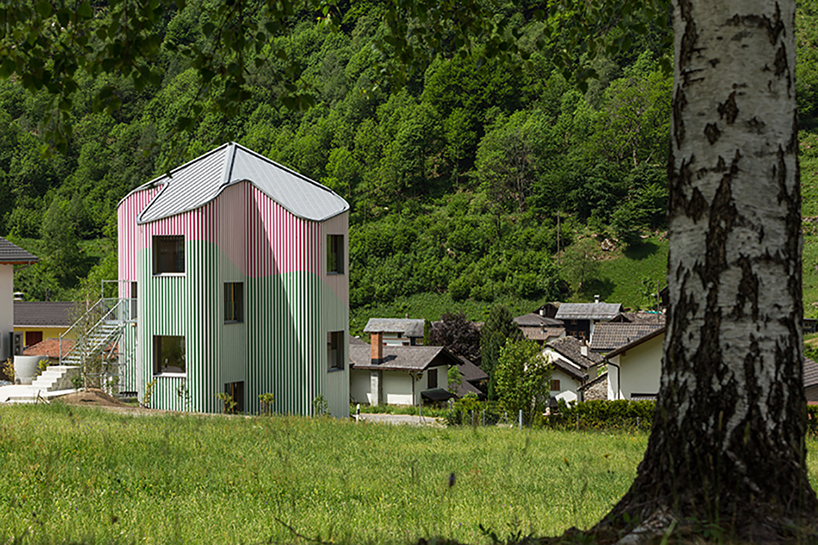 davide macullo daniel buren swisshouse rossa