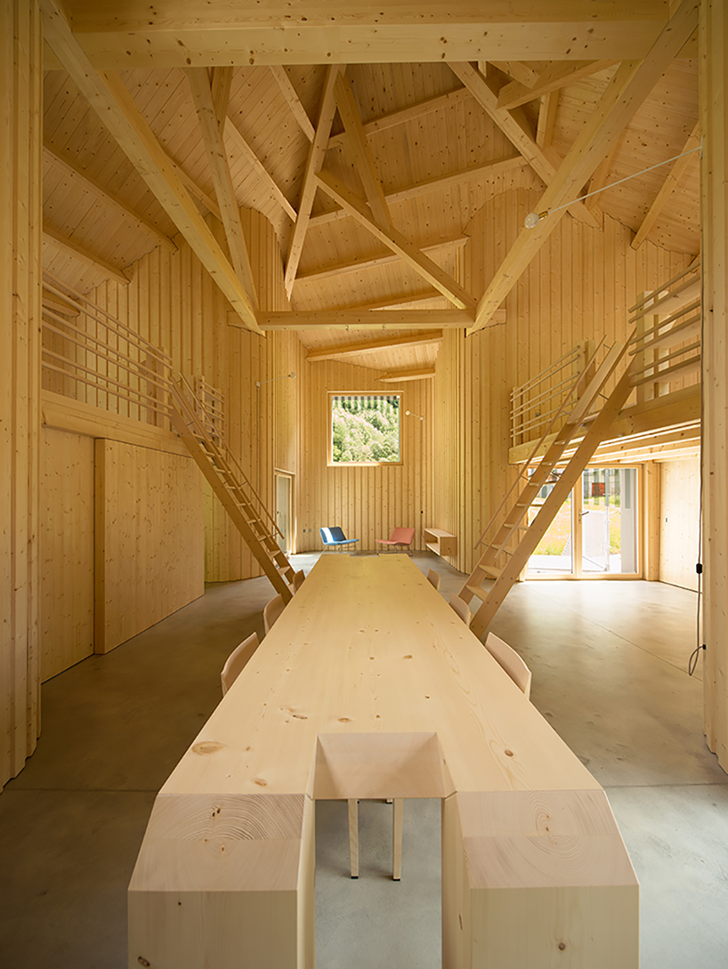 davide macullo daniel buren swisshouse rossa