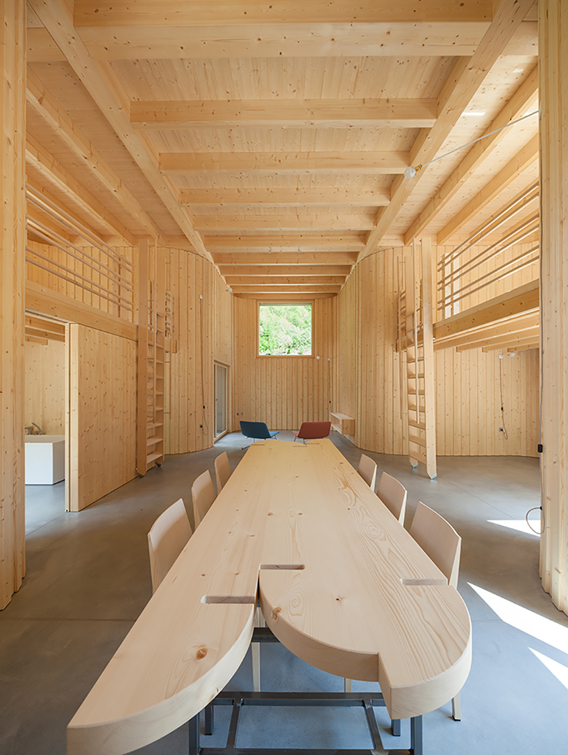 davide macullo daniel buren swisshouse rossa