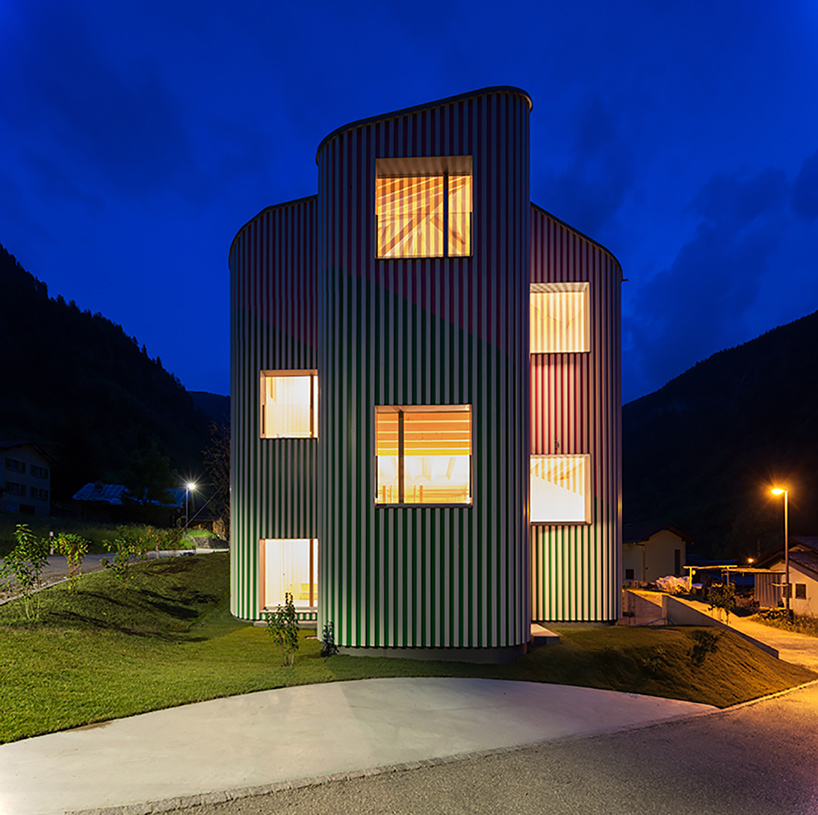 davide macullo daniel buren swisshouse rossa