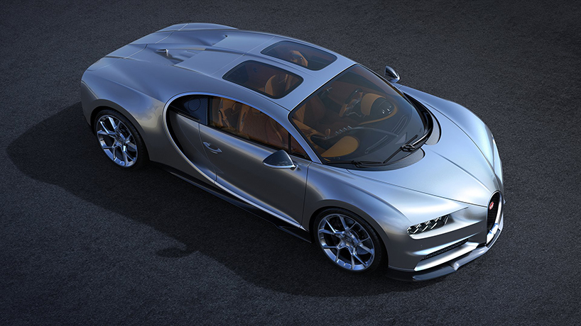 bugatti chiron glass