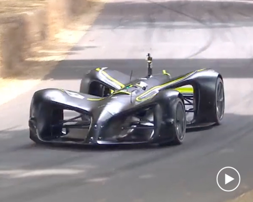 watch: robocar becomes the first autonomous race car to complete the goodwood hillclimb