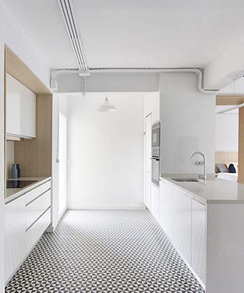 estudio AMASL renovates apartment in madrid and breaks with outdated ideas of housing