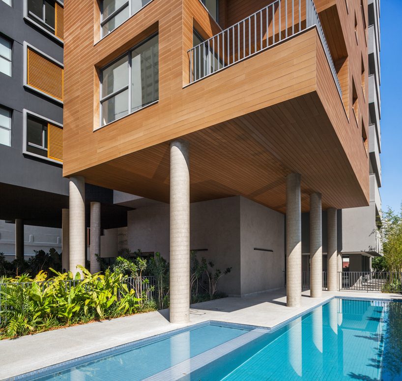 FGMF arquitetos designs residential building in são paulo as a puzzle of different modules