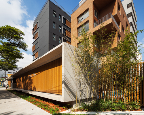 FGMF arquitetos designs residential building in são paulo as a puzzle of different modules