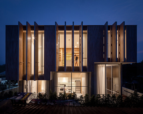 JB house by IDIN architects brings together its owners' two private worlds