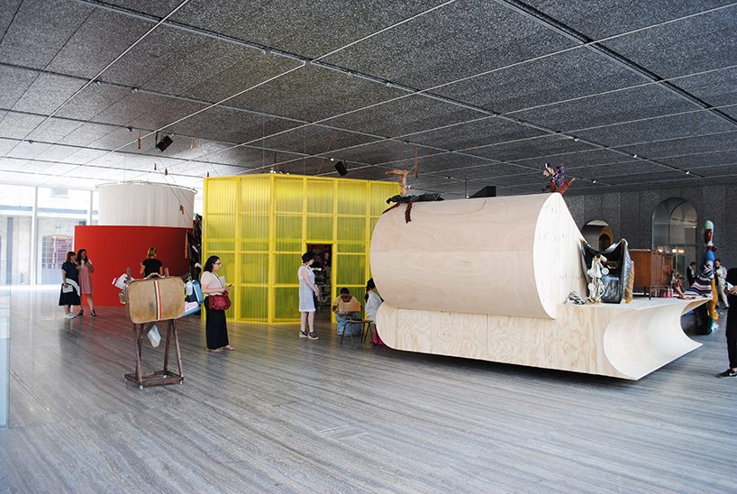 the next quasi-complex: enter the surreal, grotesque world of john bock at fondazione prada