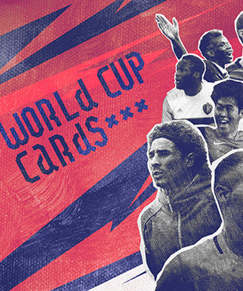 nacione creates football cards that feature the 2018 FIFA world cup's best moments