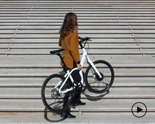 oh!bike designs lightest e-bicycle on the market balancing ergonomics and stability